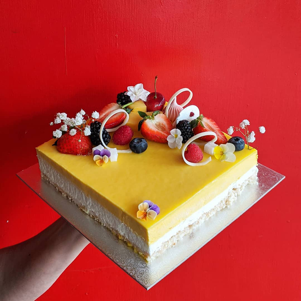 Mango & Coconut Mousse